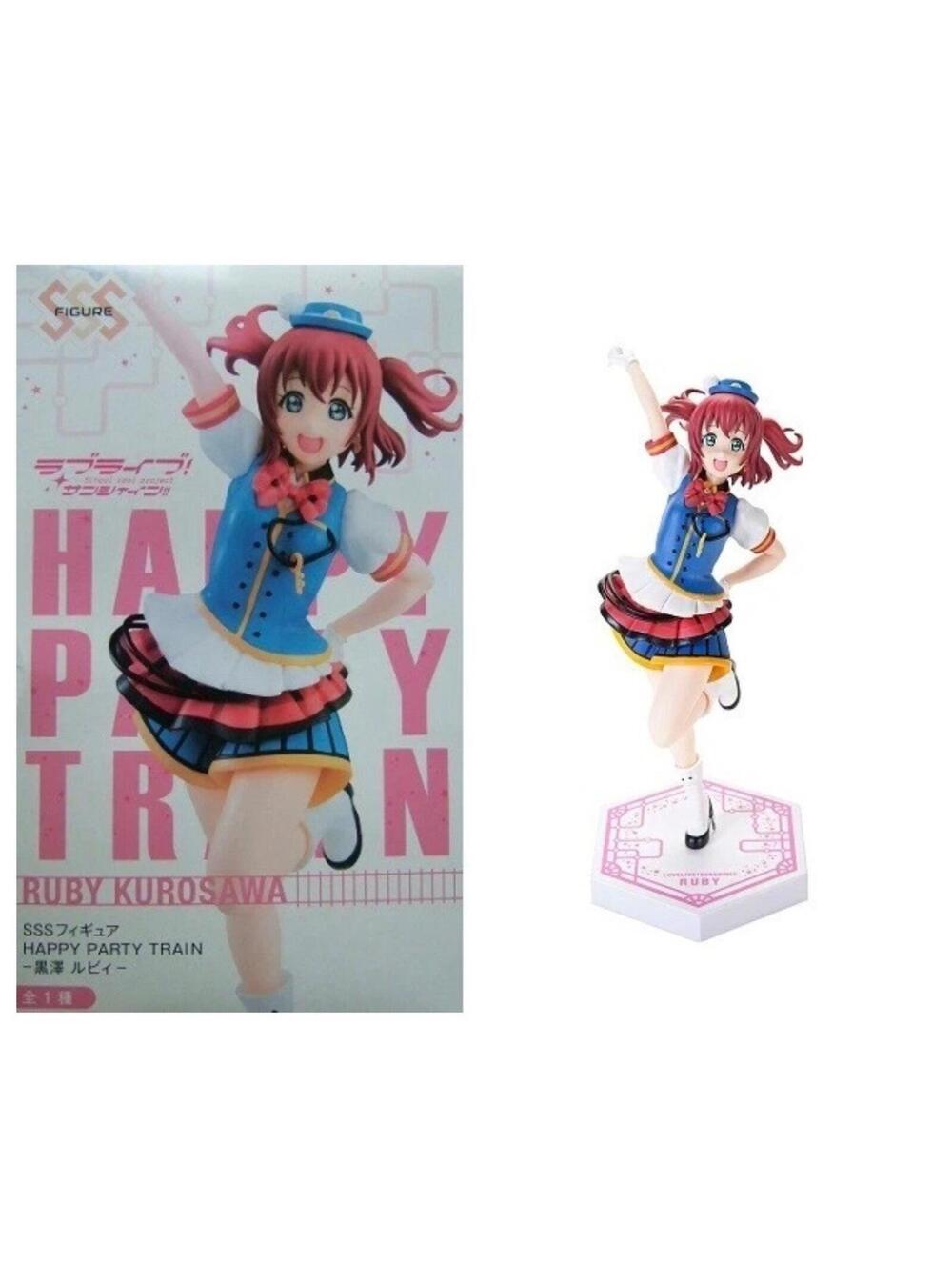 Furyu Ruby Kurosawa Figure Unisex OS Blue Excellent Happy Party Train Love Live